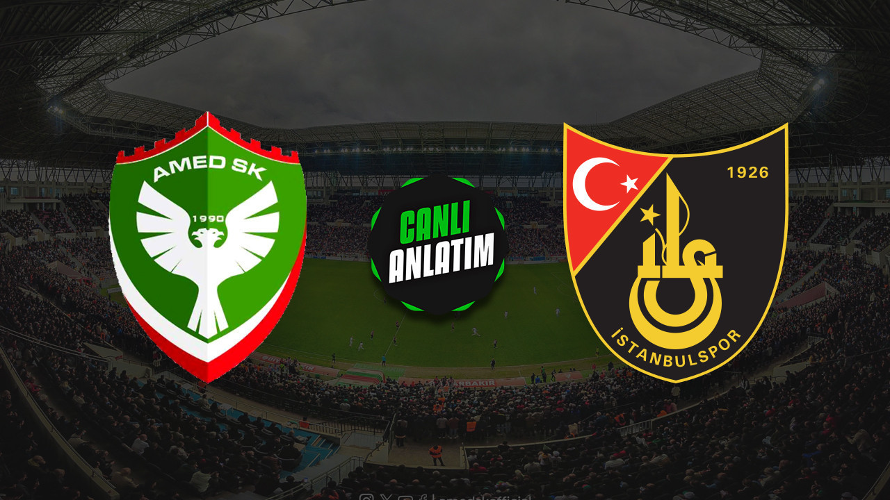 CANLI YAYIN | Amedspor – İstanbulspor