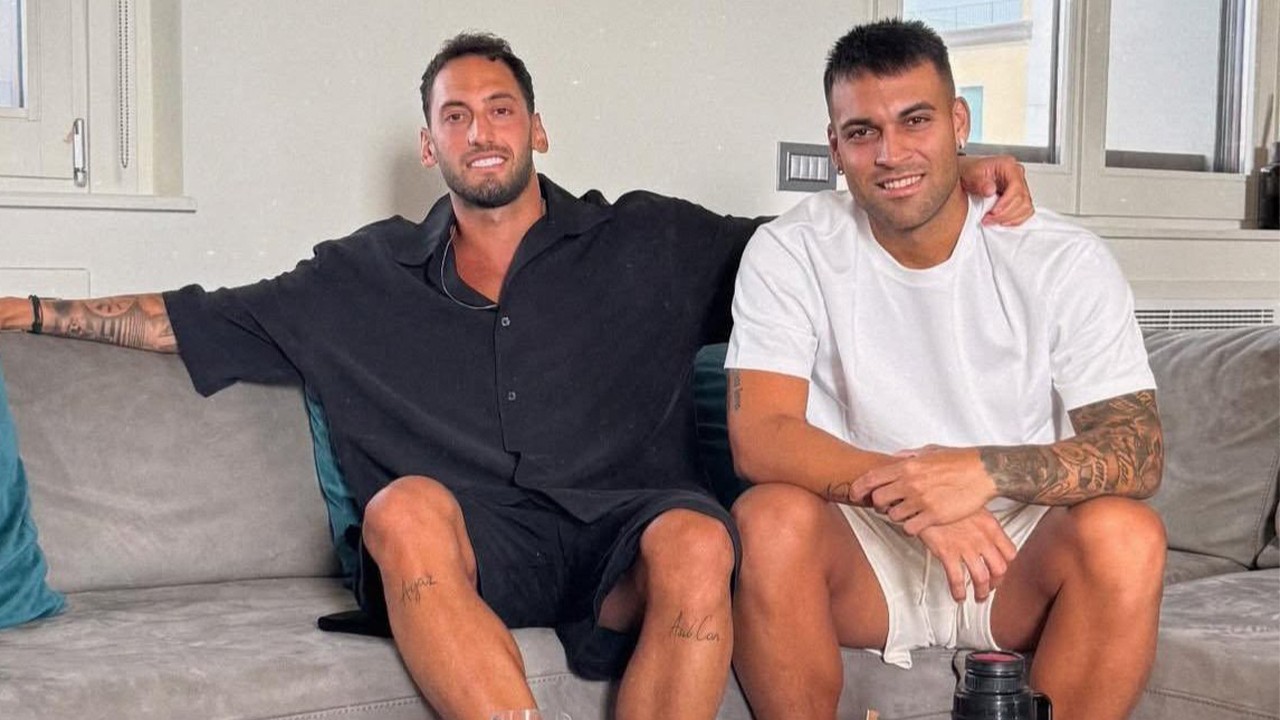 Inter'de Hakan Çalhanoğlu krizi çözüldü! Lautaro Martinez ile...