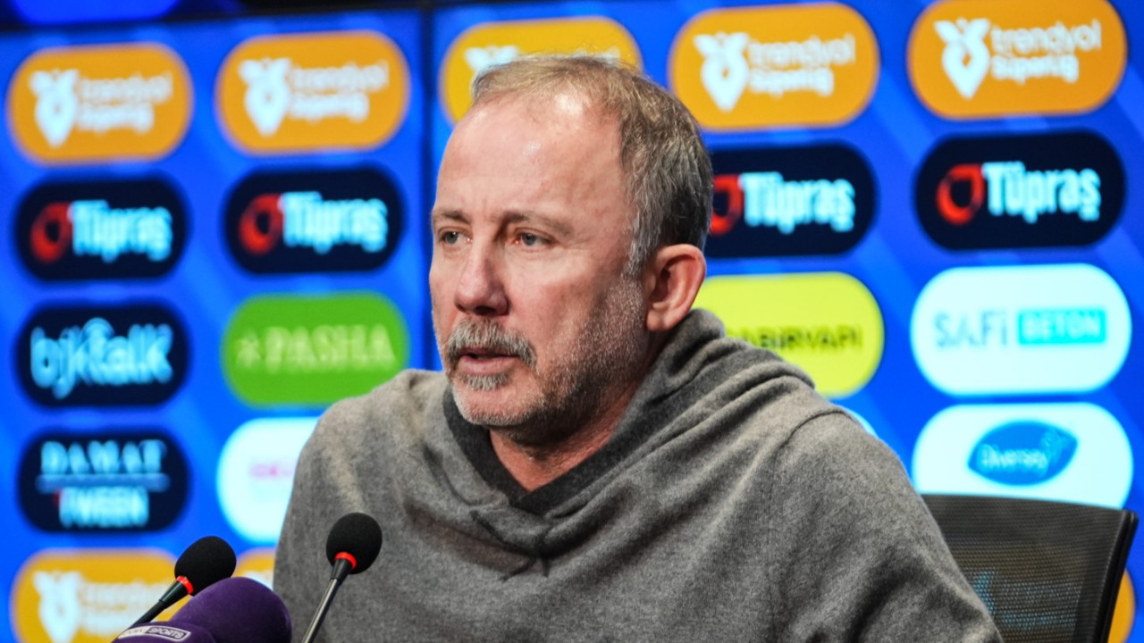 Sergen Yalçın: Jota'nın pozisyonu penaltı, oyuncuya bodoslama girdi