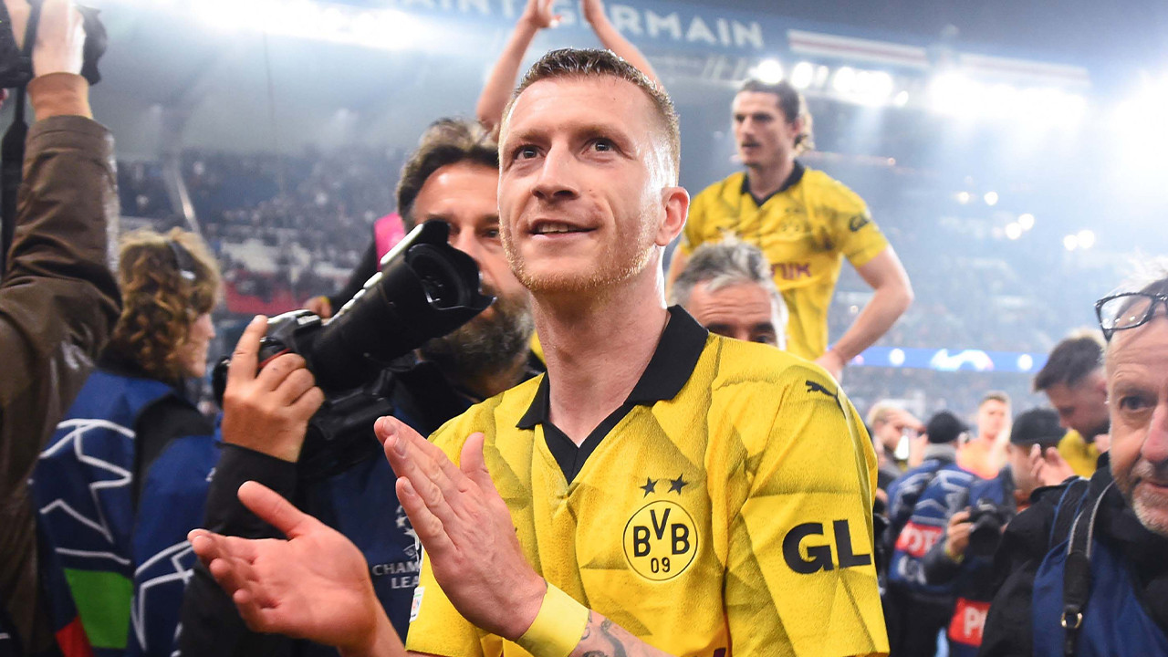 Marco Reus Dortmund'a taraftar olarak geri döndü