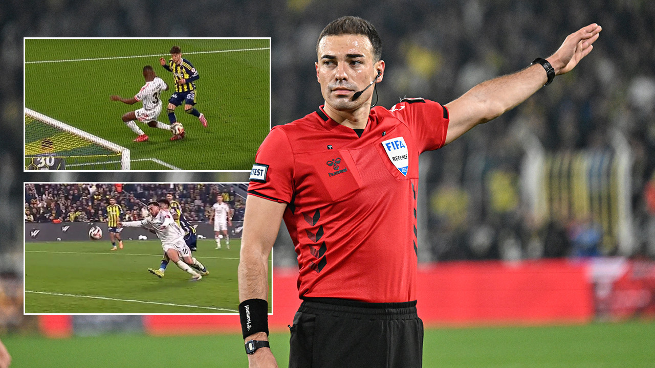 Mustafa Çulcu, Fenerbahçe-Beşiktaş maçının hakem kararlarını yorumladı: "İki penaltı ve bir kırmızı kart"