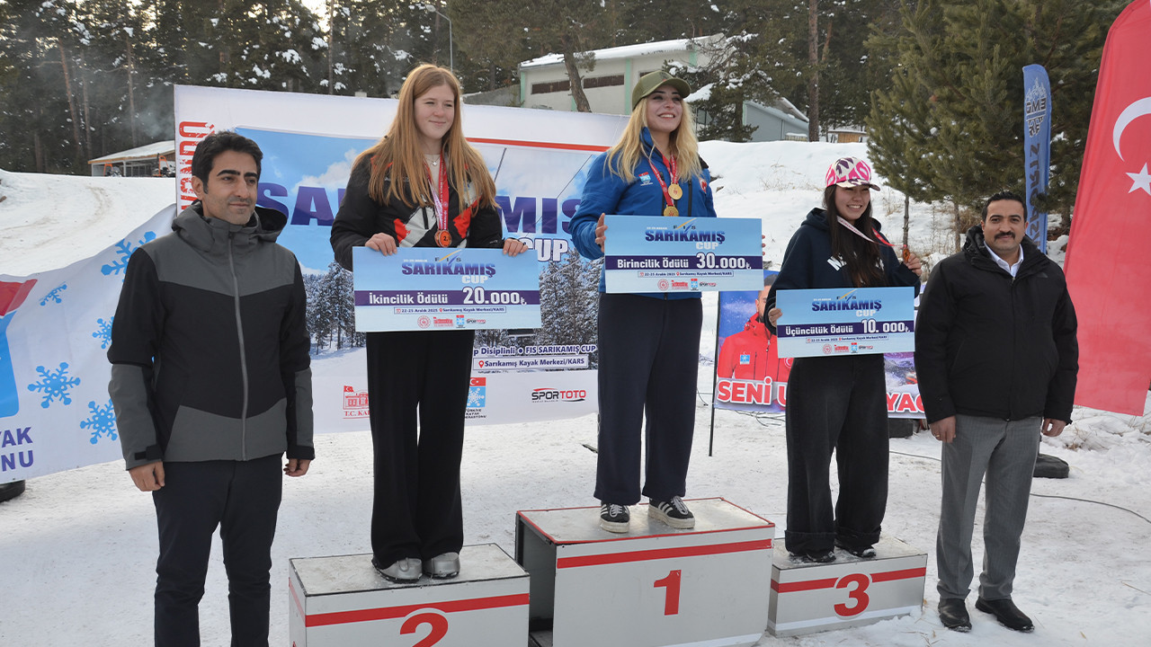 Alp Disiplini FIS Sarıkamış Cup Yarışları sona erdi
