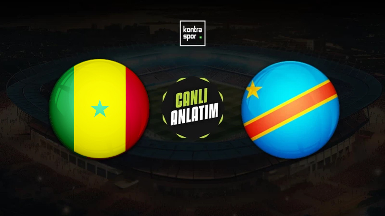 CANLI YAYIN | Senegal - Demokratik Kongo (Afrika Kupası)