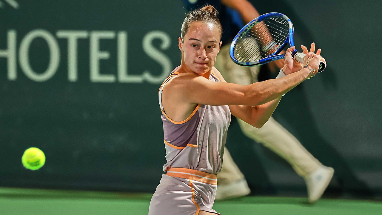 Zeynep Sönmez, Uluslararası Brisbane Tenis Turnuvası'na final turunda veda etti