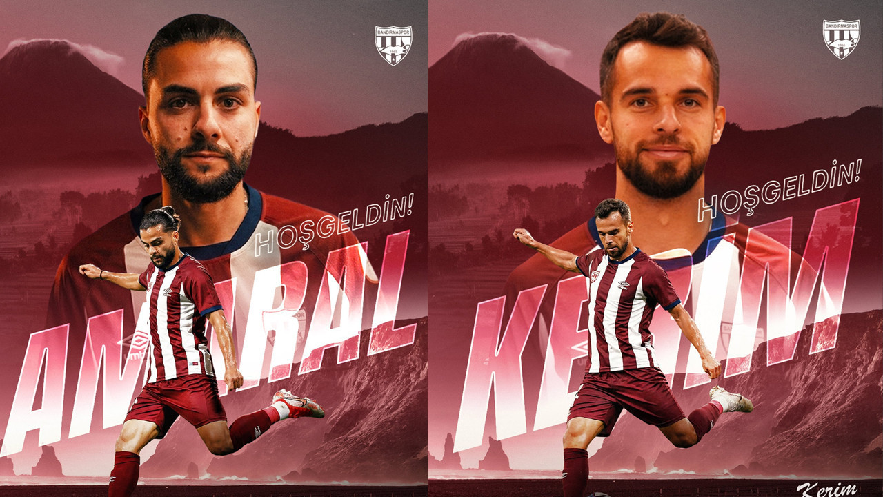 Bandırmaspor 1. Lig'den 2 transfer yaptı