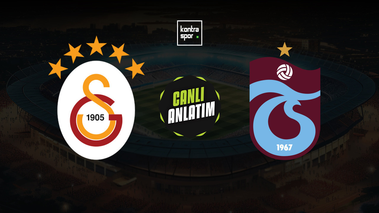 CANLI ANLATIM | Galatasaray - Trabzonspor maçı canlı skor ve maç özeti (Turkcell Süper Kupa)