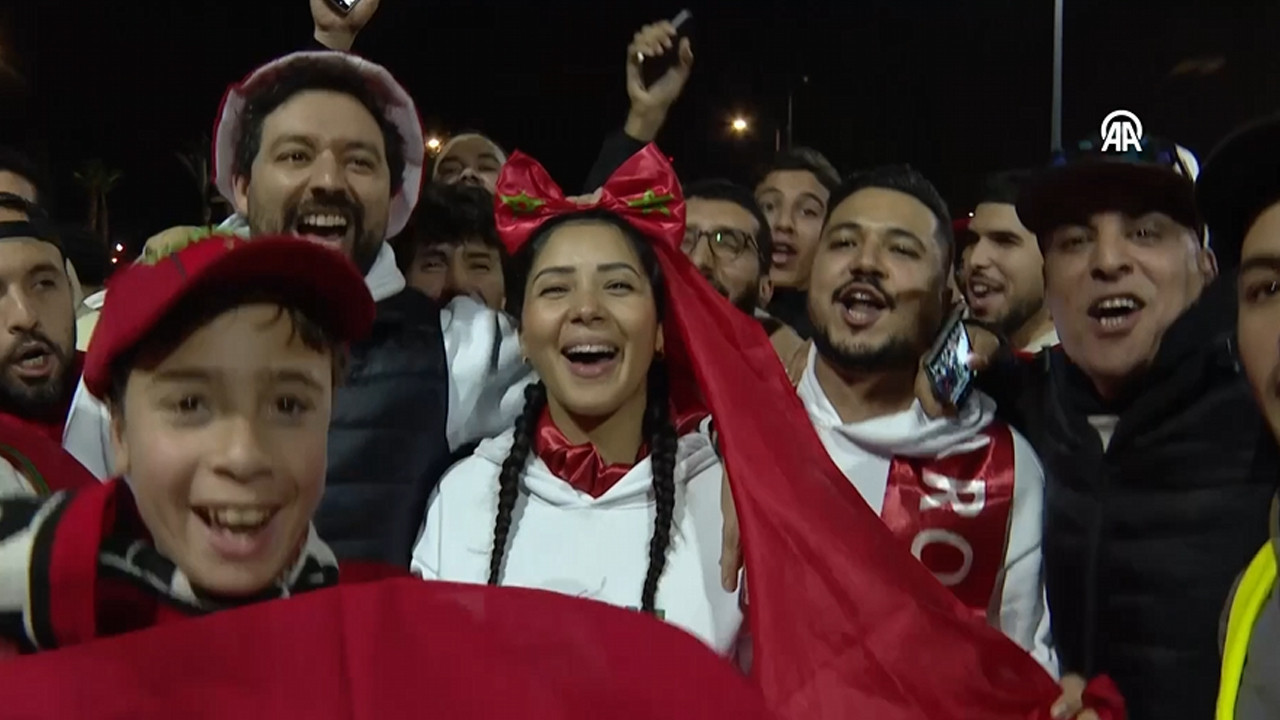 Fas'ta çeyrek final coşkusu