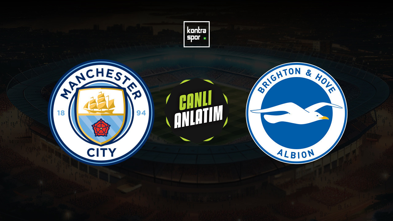 CANLI ANLATIM | Manchester City - Brighton maçı ca…