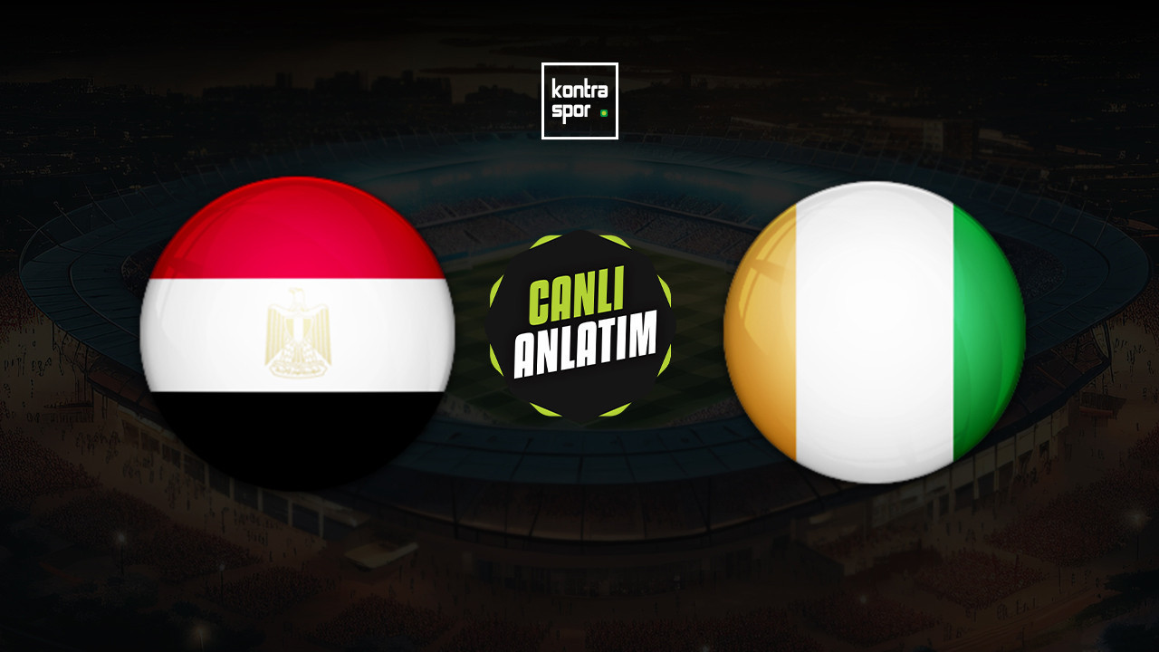 CANLI ANLATIM | Mısır - Fildişi Sahili maçı canlı skor ve maç özeti (Afrika Uluslar Kupası)