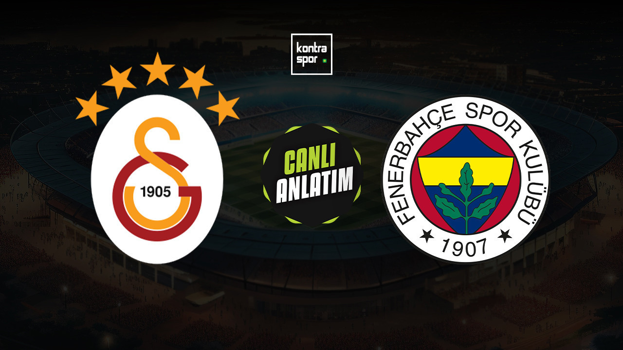 CANLI ANLATIM | Galatasaray - Fenerbahçe maçı canlı skor ve maç özeti (Süper Kupa Finali)