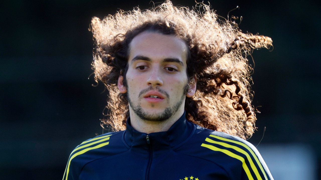 Guendouzi ilk antrenmanına çıktı! Fenerbahçe derbiye hazır