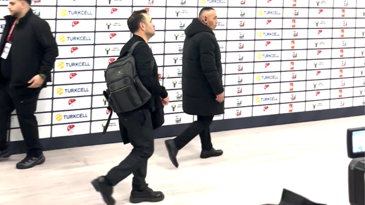 Galatasaray takımı mutsuz ayrıldı