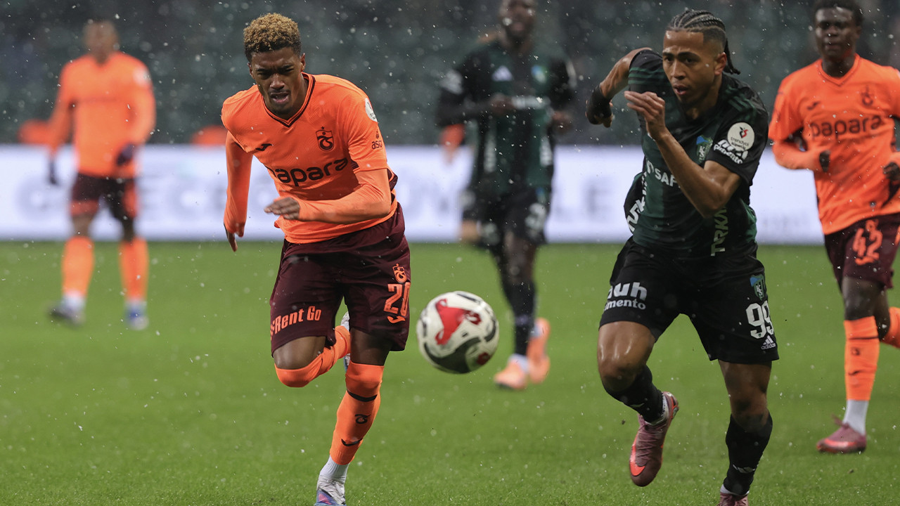 MAÇ SONUCU | Trabzonspor uzatmada Kocaeli'nde kazandı!