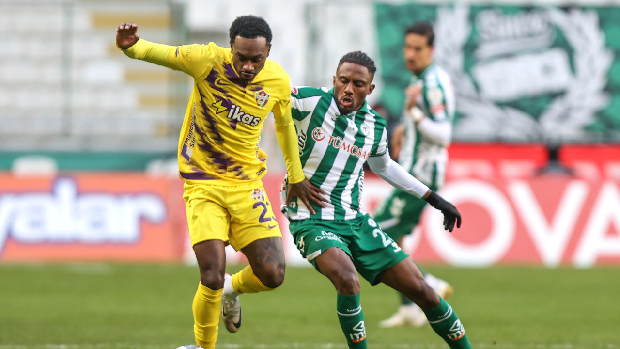 MAÇ SONUCU | Konyapsor evinde puanı uzatmada kurtardı!