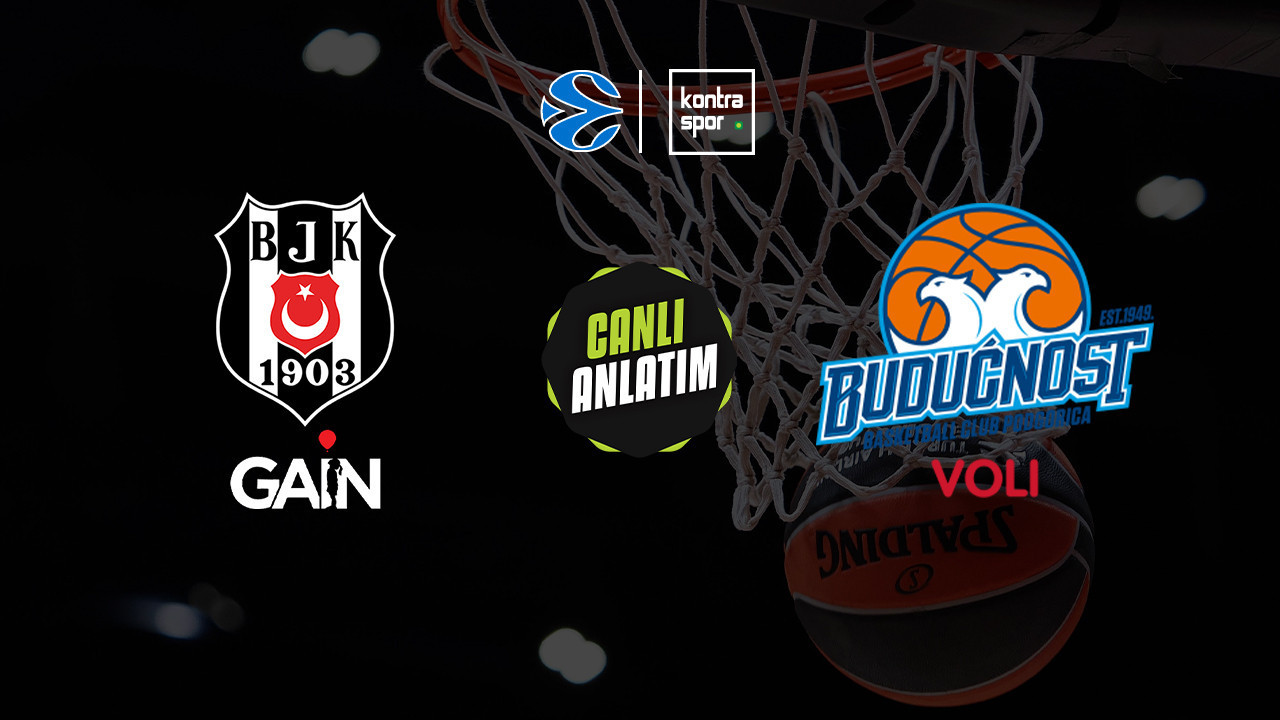 CANLI ANLATIM | Beşiktaş Gain - Buducnost maçı canlı skor ve maç özeti (EuroCup)