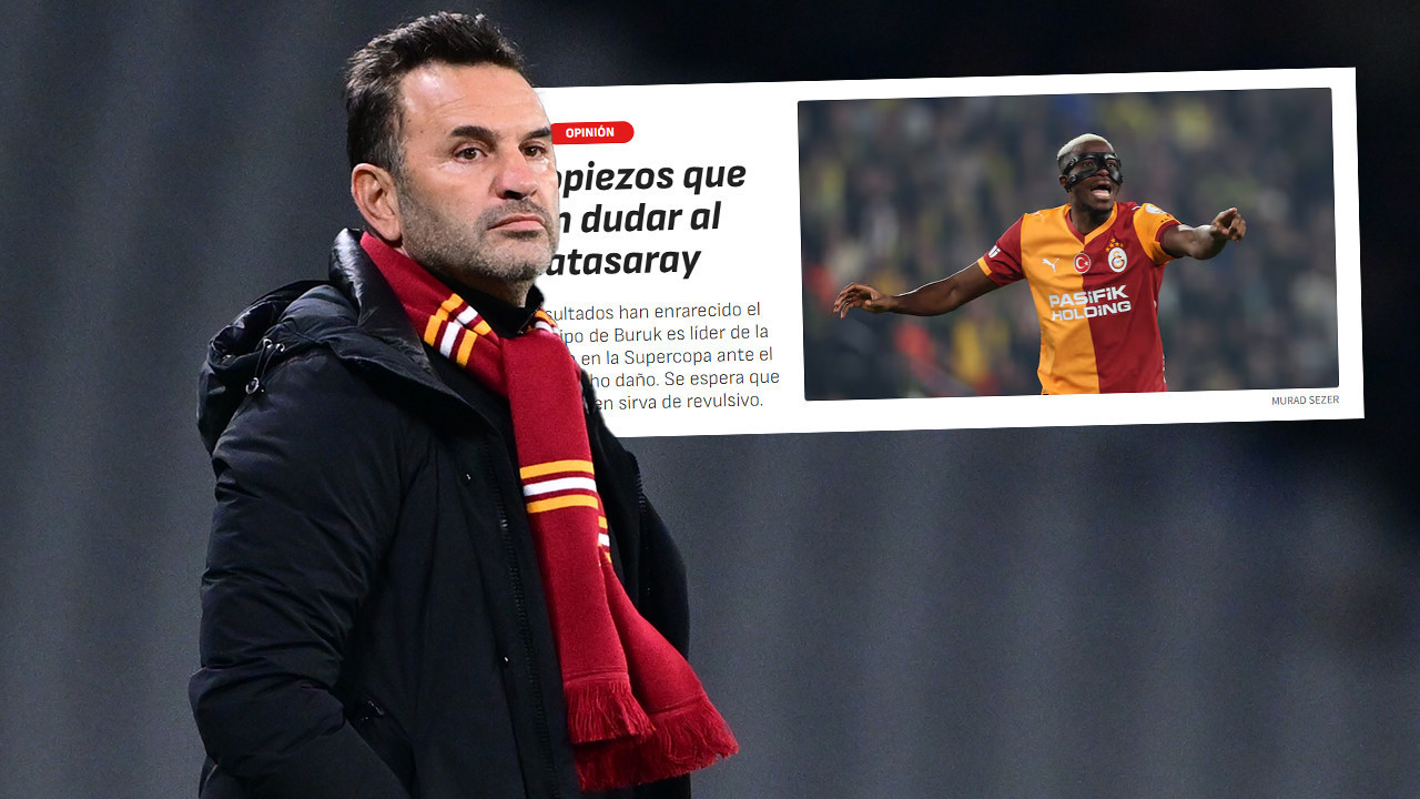 İspanya'dan Okan Buruk için olay sözler: "Avrupa'da beklentilerin altında! Taktiksel eksiklik"