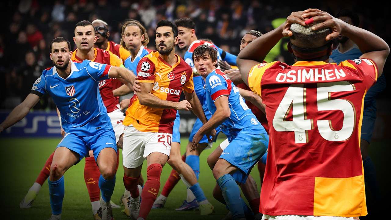 İspanya'da Galatasaray şaşkınlığı: "Cehennem gibi! Atletico için mucizevi bir puan"