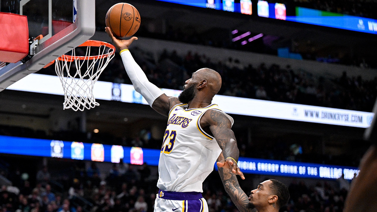 NBA'de Los Angeles Lakers, Dallas Mavericks deplasmanında kazandı