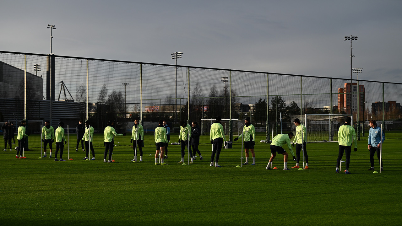Manchester City, Galatasaray maçının hazırlıklarını tamamladı