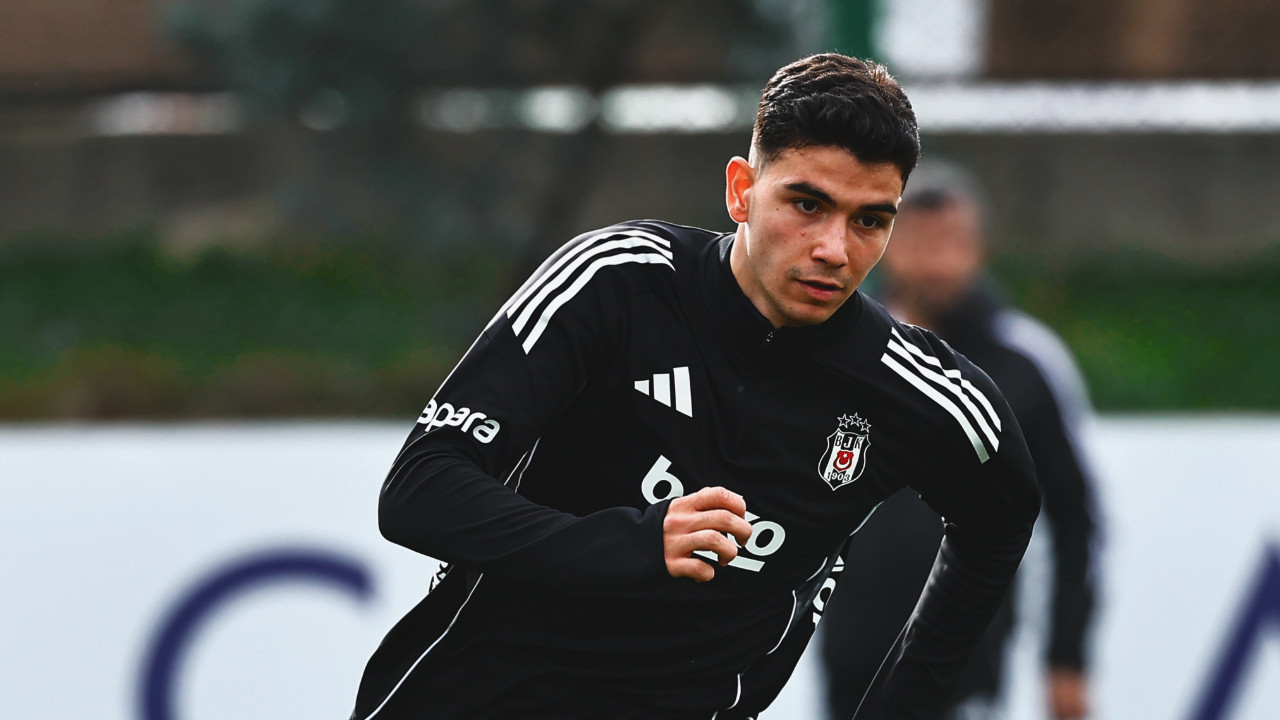 Beşiktaş'ta Yasin Özcan ilk antrenmanına çıktı! Konyaspor maçı hazırlıkları sürüyor