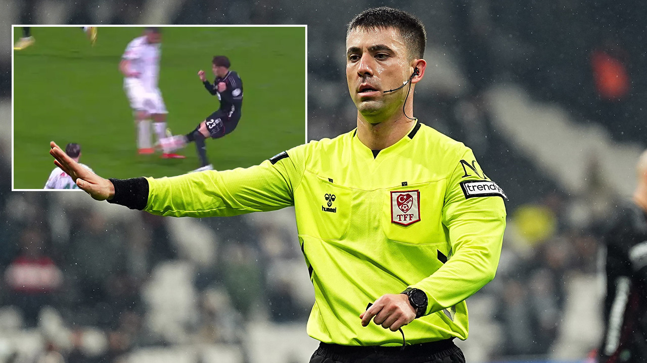 Beşiktaş-Konyaspor maçı sonrası hakem Batuhan Kolak'a tepki: "Maçtaki en büyük hatası! Karnınıza yumruk yemiş gibi olursunuz"