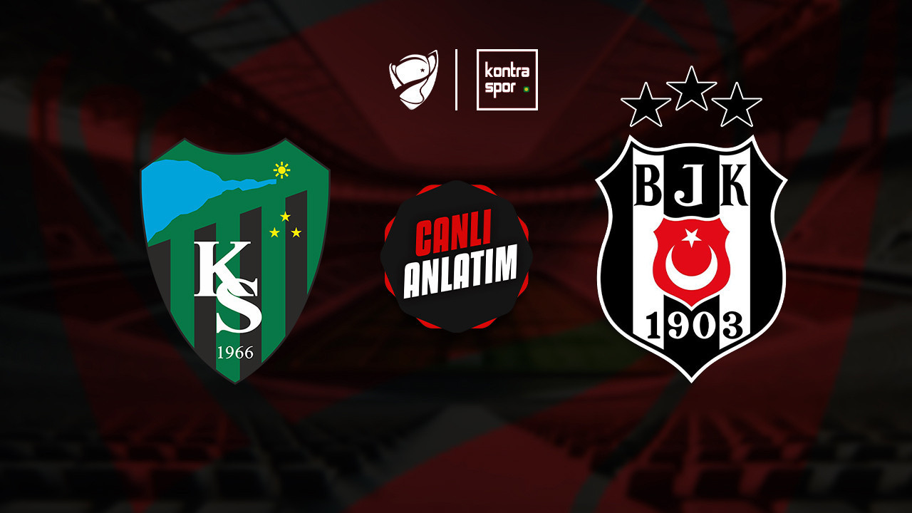 CANLI ANLATIM | Kocaelispor - Beşiktaş maçı canlı skor ve maç özeti (Ziraat Türkiye Kupası)