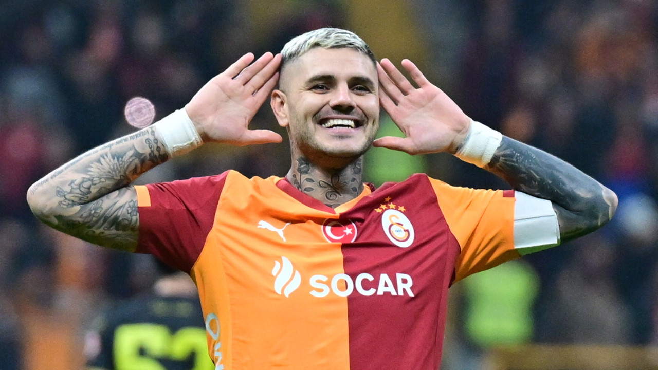 Mauro Icardi Galatasaray tarihine geçti! Gheorghe Hagi'yi geride bıraktı