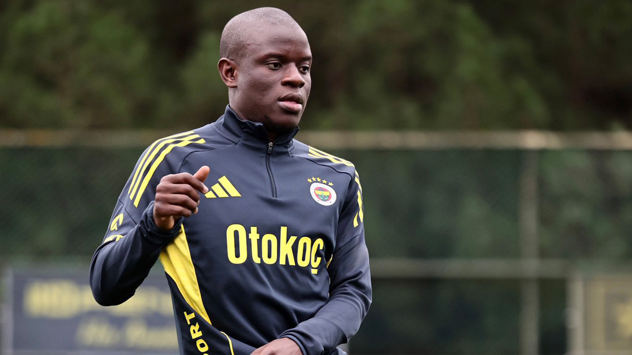 N'Golo Kante, Fenebahçe'de ilk antrenmanına çıktı!