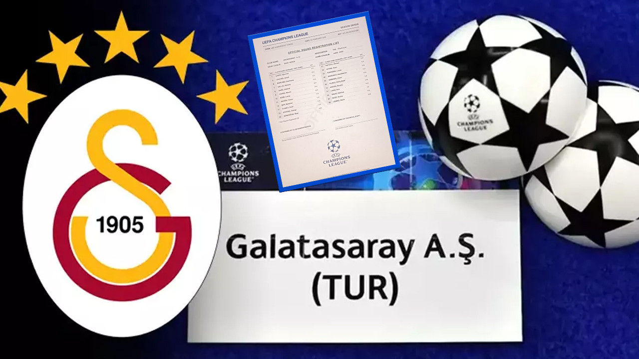 Galatasaray'ın Şampiyonlar Ligi kadrosuna Noa Lang, Sacha Boey, Renato Nhaga'yı yazdı!
