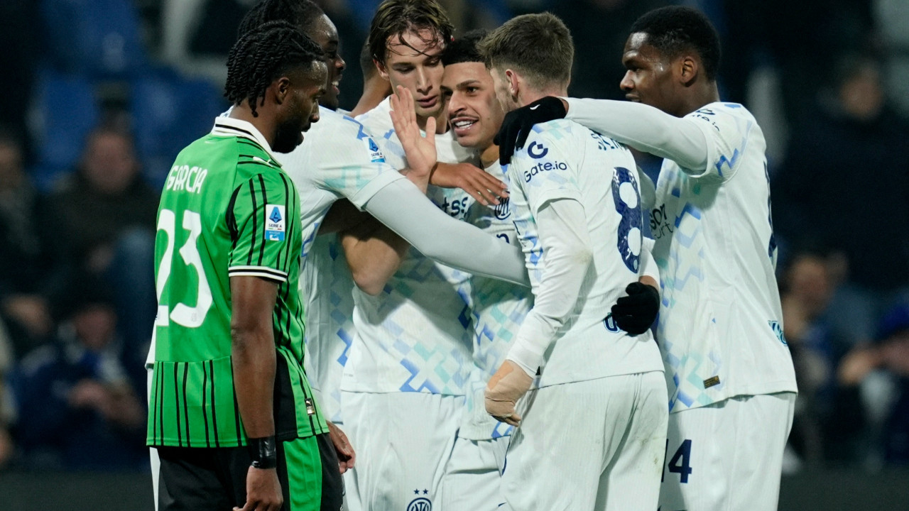 MAÇ SONUCU | Inter Sassuolo deplasmanında gol oldu yağdı!