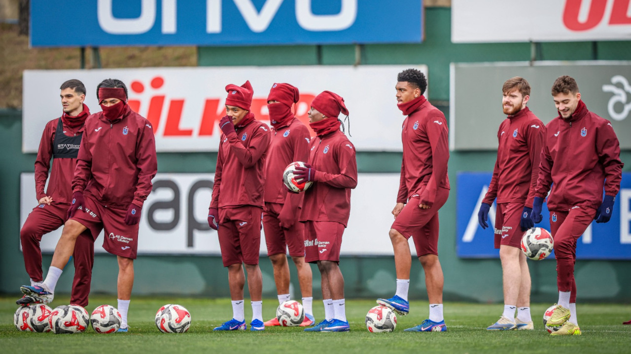 Trabzonspor’da Fenerbahçe maçı hazırlıkları sürüyor