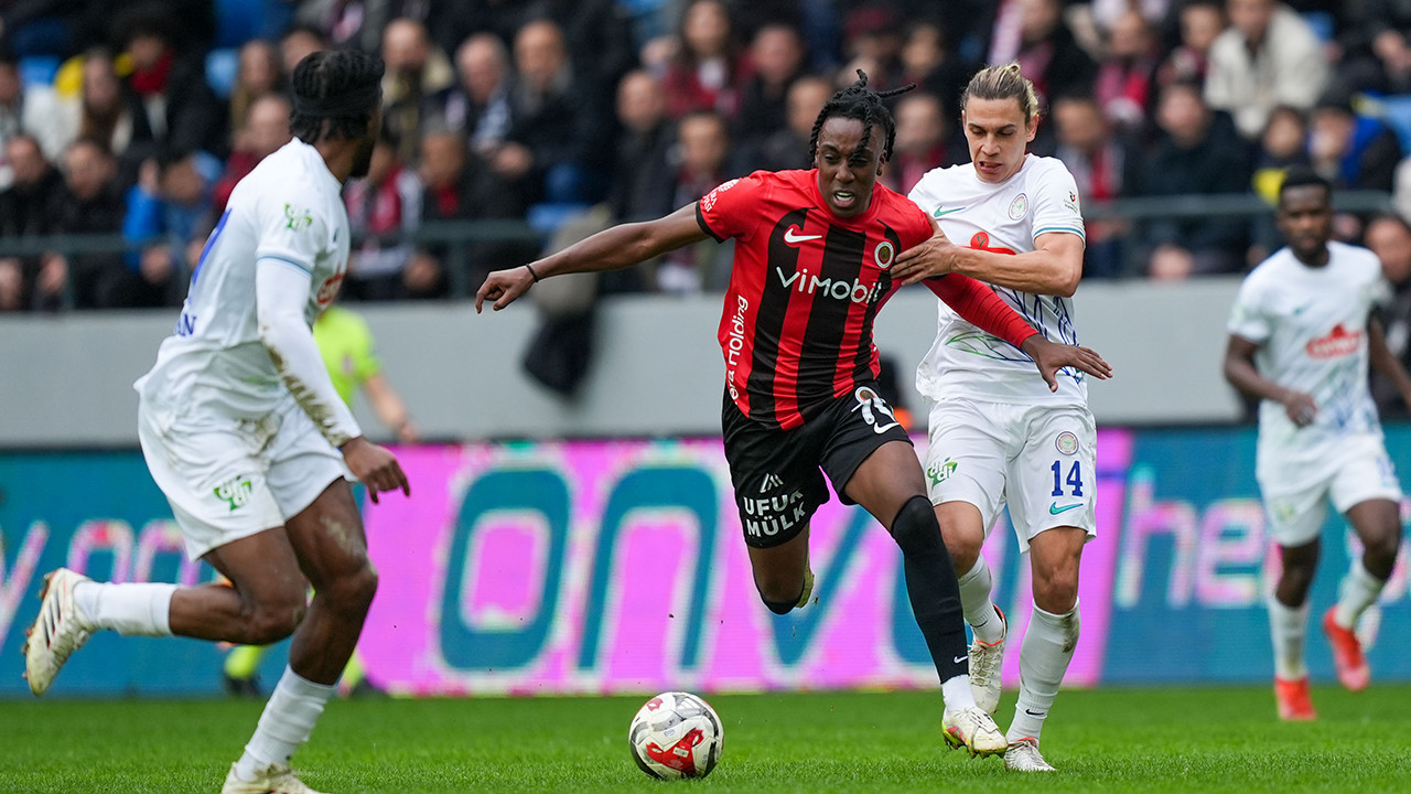 MAÇ SONUCU | Gençlerbirliği-Rizespor: 2-2 (Trendyol Süper Lig)