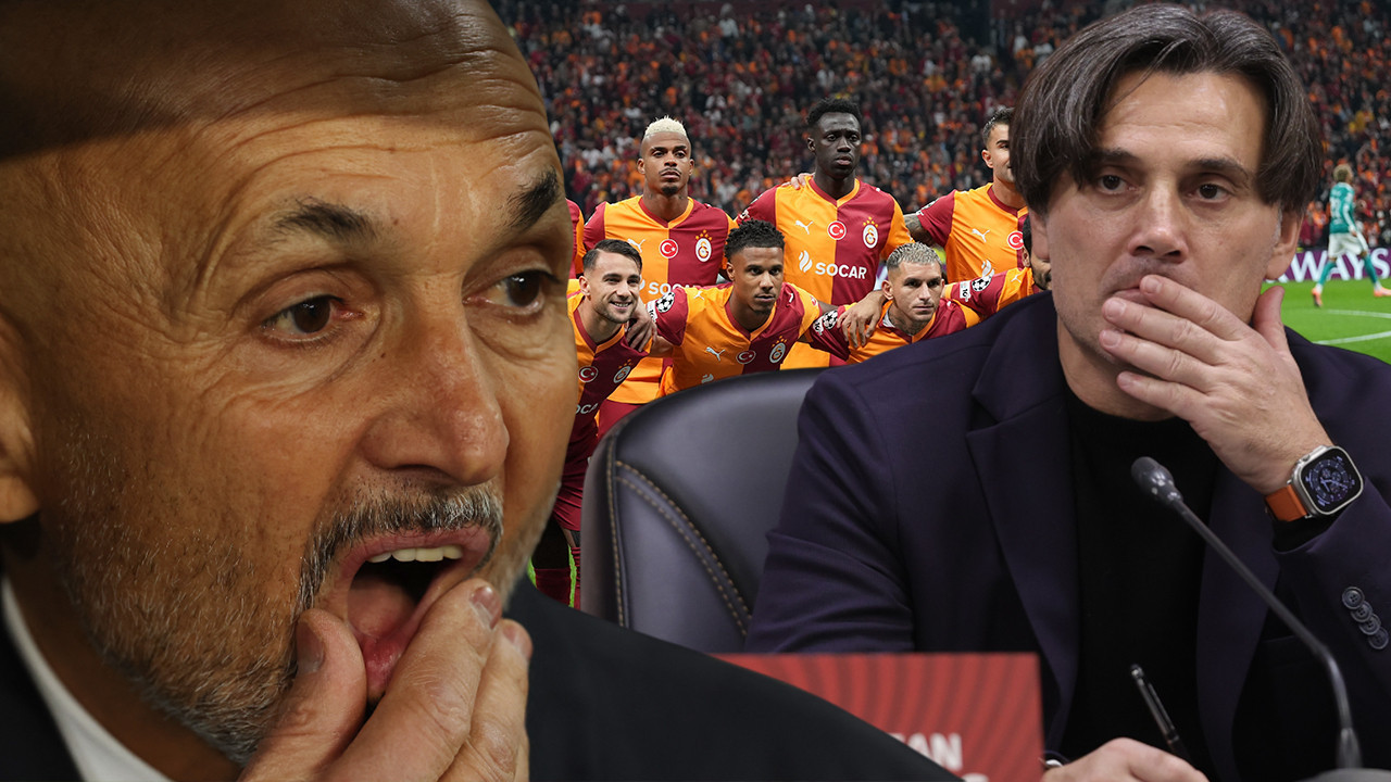 Montella'dan Spalletti'ye uyarı: Galatasaray'ın bu…