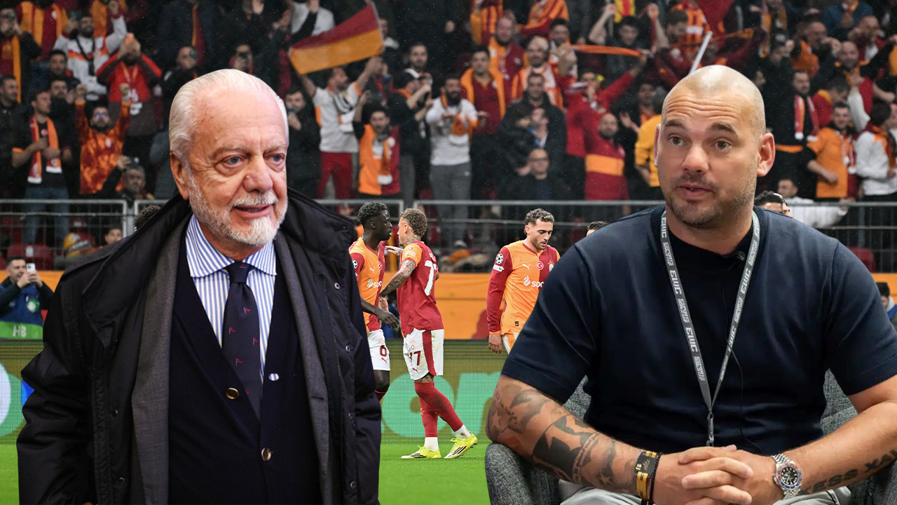 Noa Lang'la Victor Osimhen uçtu Wesley Sneijder 5-2'nin faturasını De Laurentiis'e kesti: Kafası iyi çalışmıyor