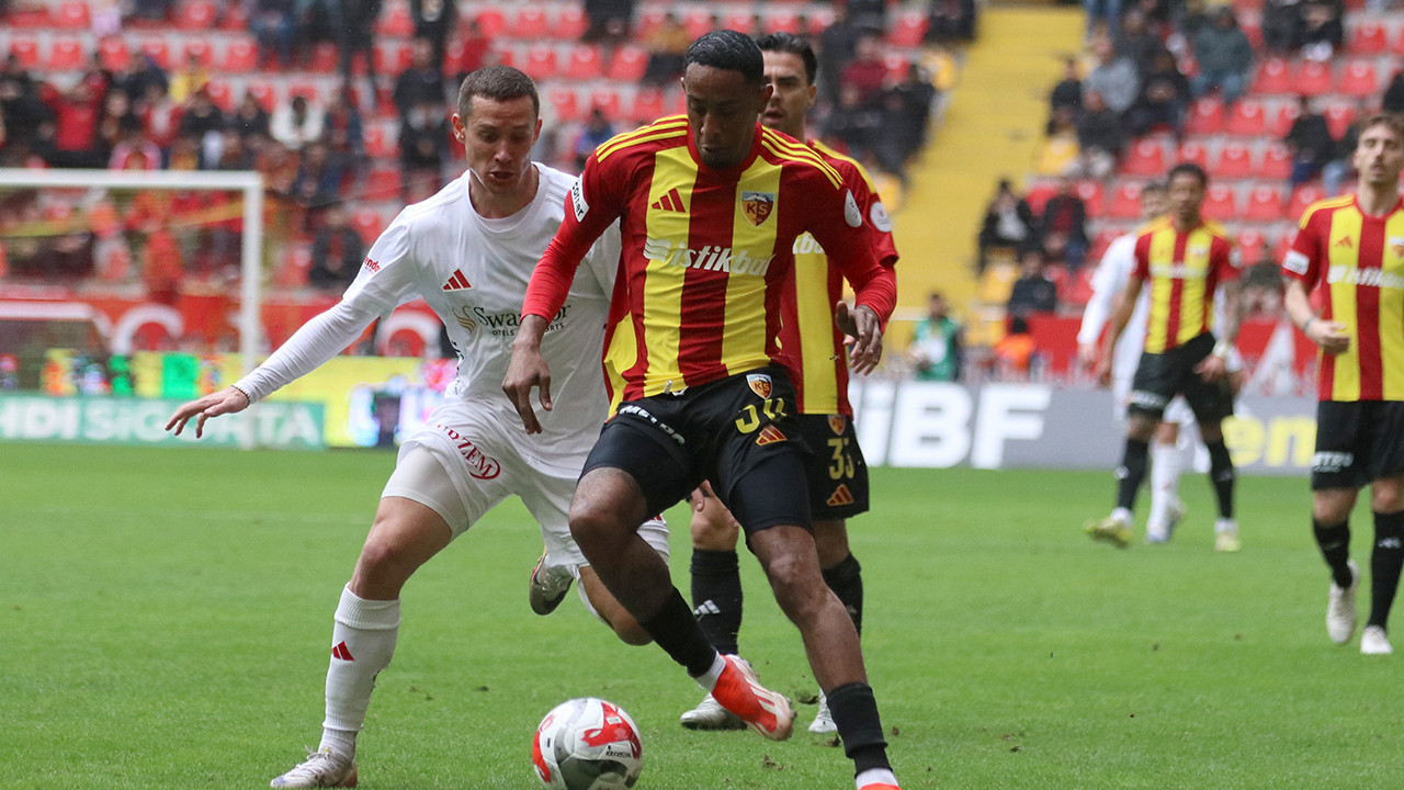 MAÇ SONUCU | Kayserispor-Antalyaspor: 1-0 (Trendyol Süper Lig)