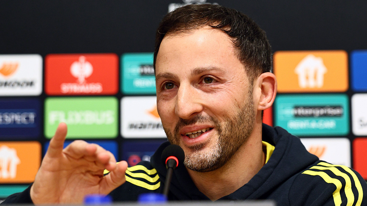 Domenico Tedesco'dan Fenerbahçe taraftarlarına mes…