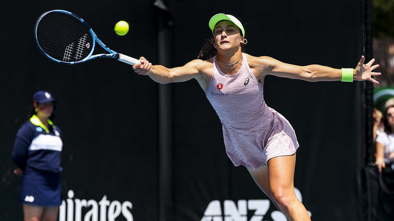 Milli tenisçi Zeynep Sönmez, Merida Açık'ta 2. tura yükseldi