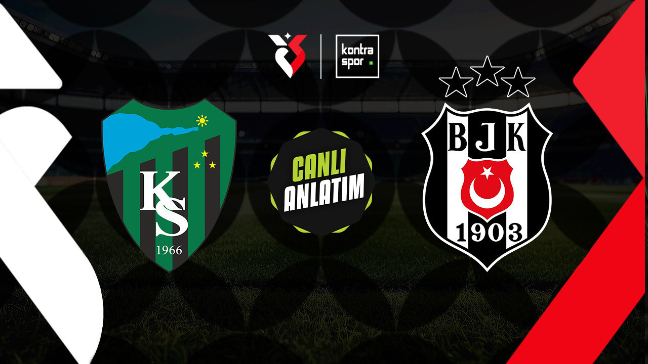 CANLI ANLATIM | Kocaelispor - Beşiktaş maçı canlı skor ve maç özeti (Trendyol Süper Lig)
