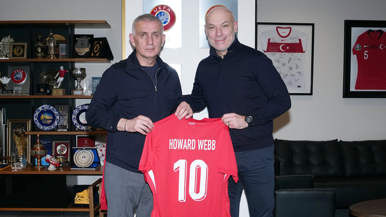 PGMOL Direktörü Howard Webb'den TFF Merkez Hakem Kuruluna ziyaret