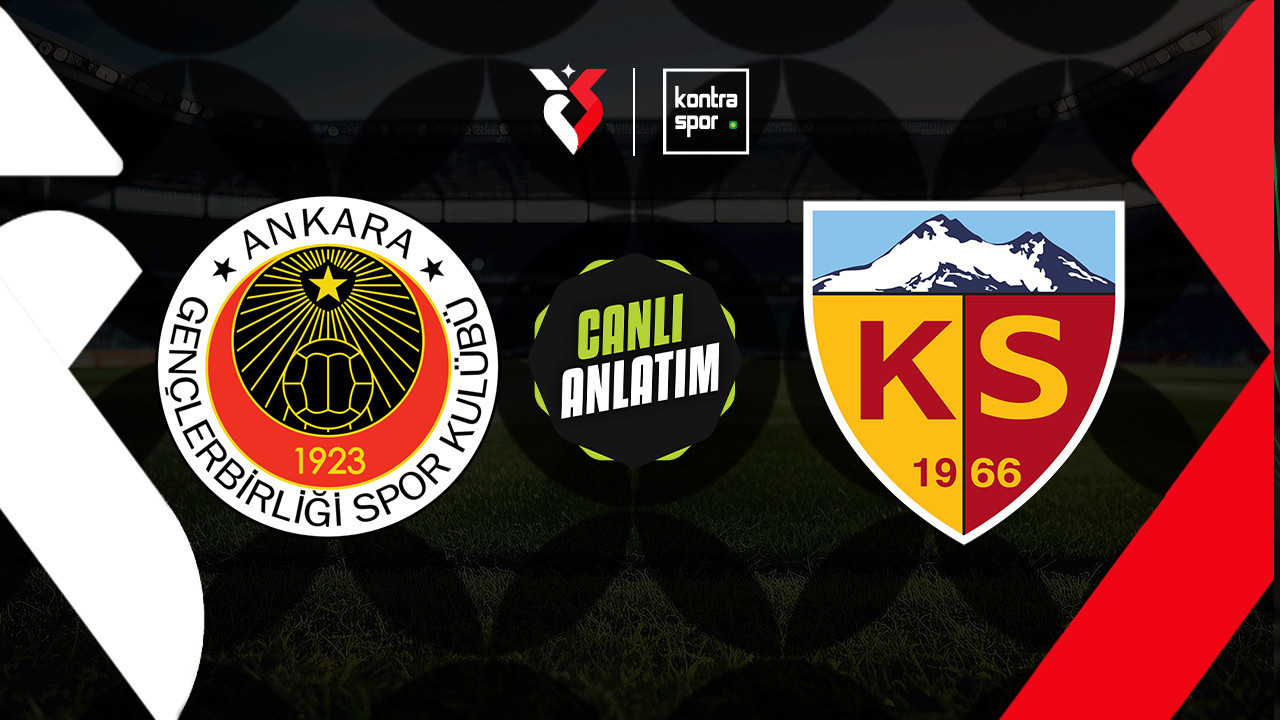 Gençlerbirliği - Kayserispor maçı ne zaman? Saat kaçta ve hangi kanalda? (Trendyol Süper Lig)