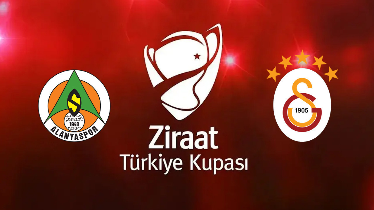 ZİRAAT TÜRKİYE KUPASI | Alanyaspor - Galatasaray maçı muhtemel 11'ler, yayın bilgileri, eksikler