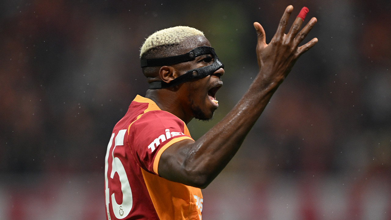 Galatasaray'ın Beşiktaş'a karşı umudu Victor Osimh…