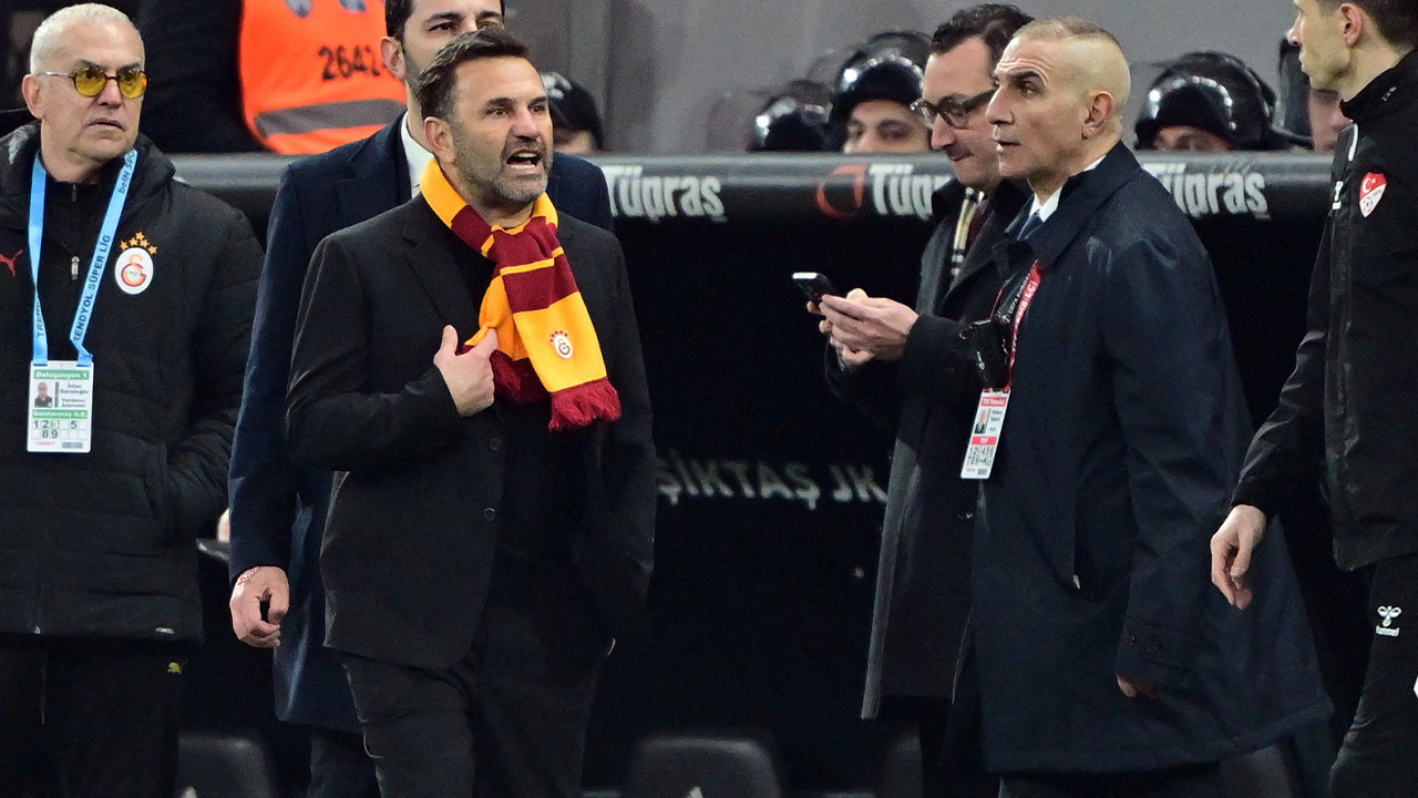 Okan Buruk: Hem Galatasaray hem Beşiktaş hakemlerden mutsuz