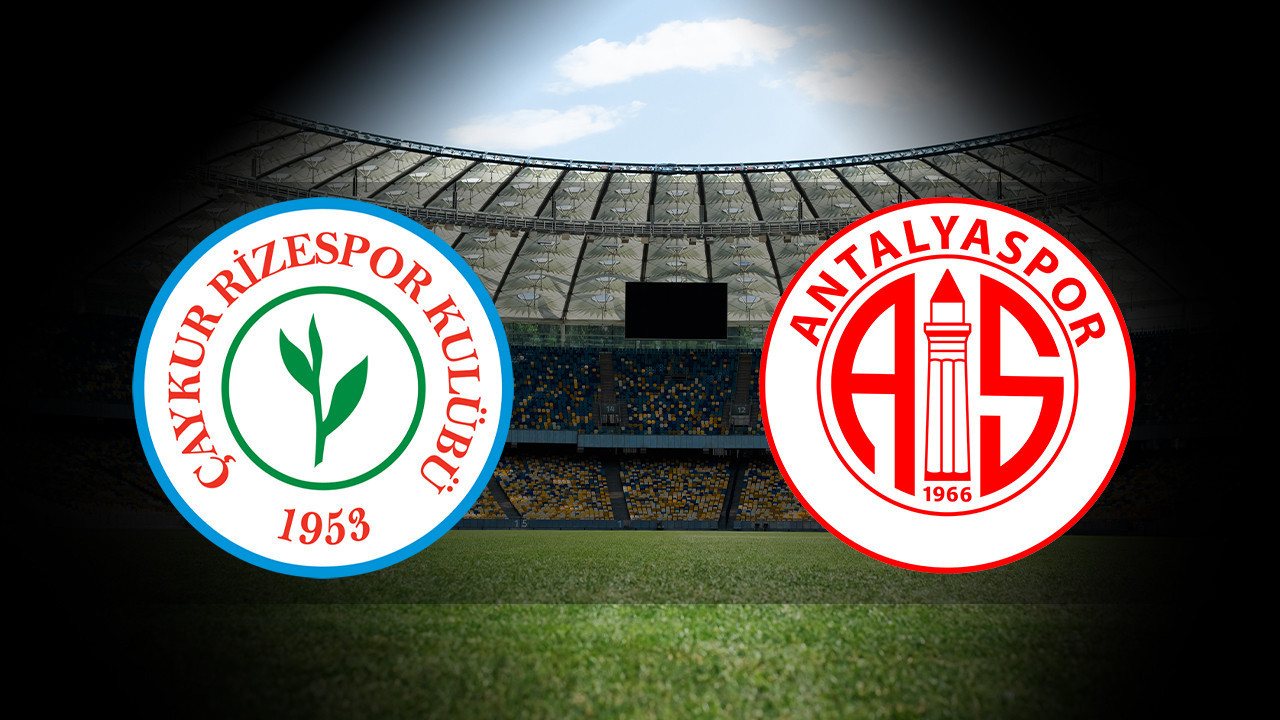 Rizespor - Antalyaspor maçı ne zaman? Saat kaçta ve hangi kanalda? (Trendyol Süper Lig)