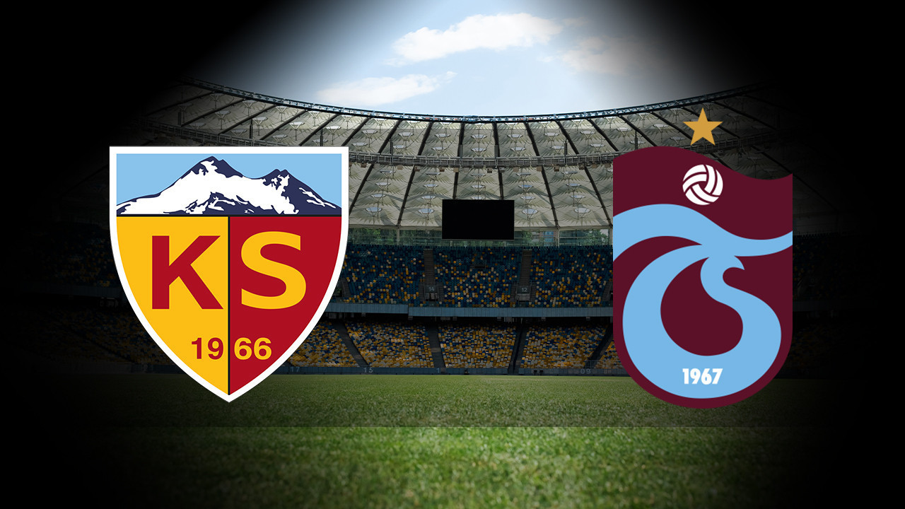 Kayserispor - Trabzonspor maçı ne zaman? Saat kaçta ve hangi kanalda? (Trendyol Süper Lig)