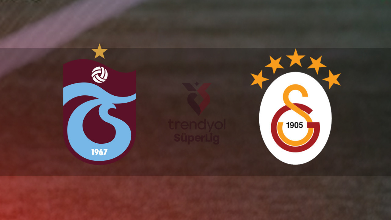 Trabzonspor - Galatasaray maçı ne zaman? Saat kaçta ve hangi kanalda? (Trendyol Süper Lig)