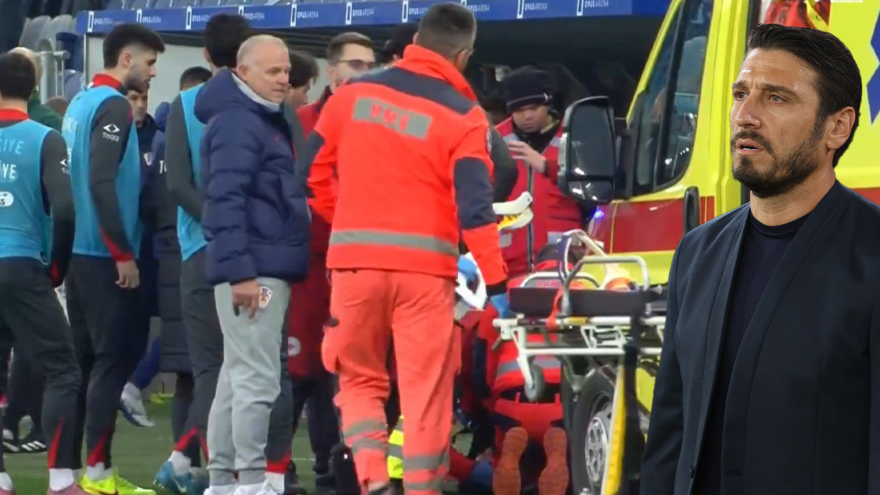 U 21 Milli Takım Teknik Direktörü Egemen Korkmaz korkuttu! Bir anda yere yığıldı hastaneye kaldırıldı