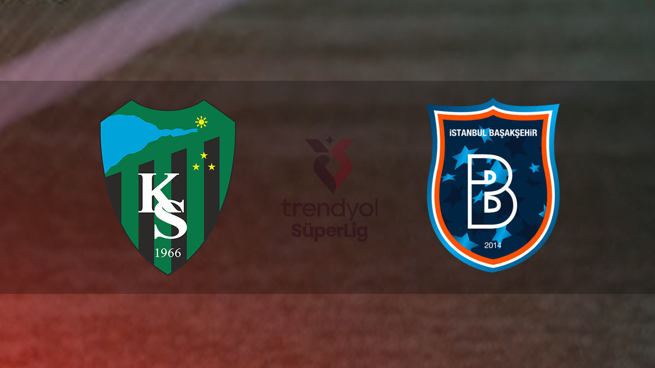 Kocaelispor - Başakşehir maçı ne zaman, saat kaçta ve hangi kanalda? (Trendyol Süper Lig)