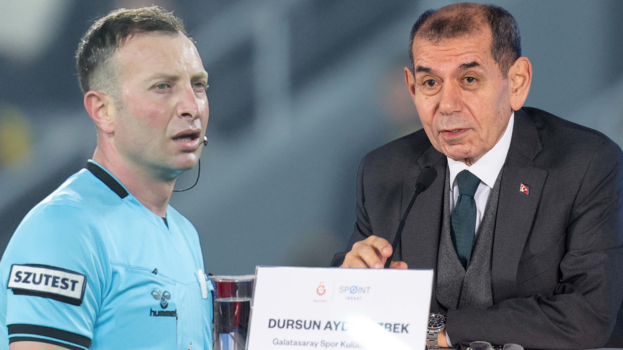 Dursun Özbek'ten Yasin Kol'a zehir zemberek sözler: Bu hakemi Türkiye sorguluyor biz de sorguluyoruz