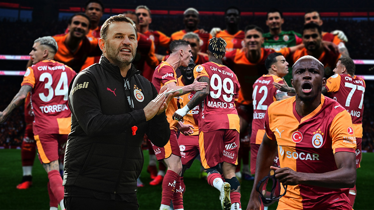 Antalyaspor'u mağlup eden Galatasaray 26. şampiyonluğuna ulaştı!